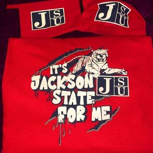 Jackson State University bundle (shirt, face mask & face mask pouch)